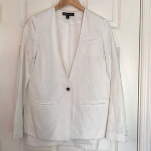 Elizabeth and James Athena white blazer